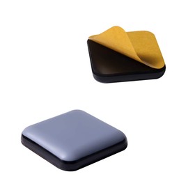 Furniture Sliders for Carpet and Hardwood Floors Adhesive Furniture Glides Sliders，Self-Stick (Teflon) Furniture Sliders Pad（8，square-30mm, 1-1/5in）