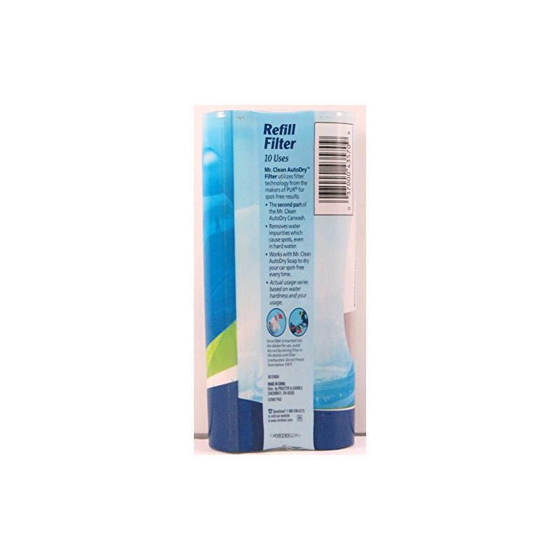 Mr Clean Auto Dry Car Wash Starter Filter 10 Uses