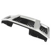 Thomletha Front Grille Upper Mesh Style Chrome Shell with Black