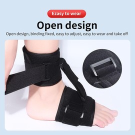 Laway AFO Foot Drop Brace,Adjustable Drop Foot Brace for Walking with Shoes,Foot Brace,Improved Walking Gait,Prevent Falls and Injuries,Foot Drop Brace for Walking