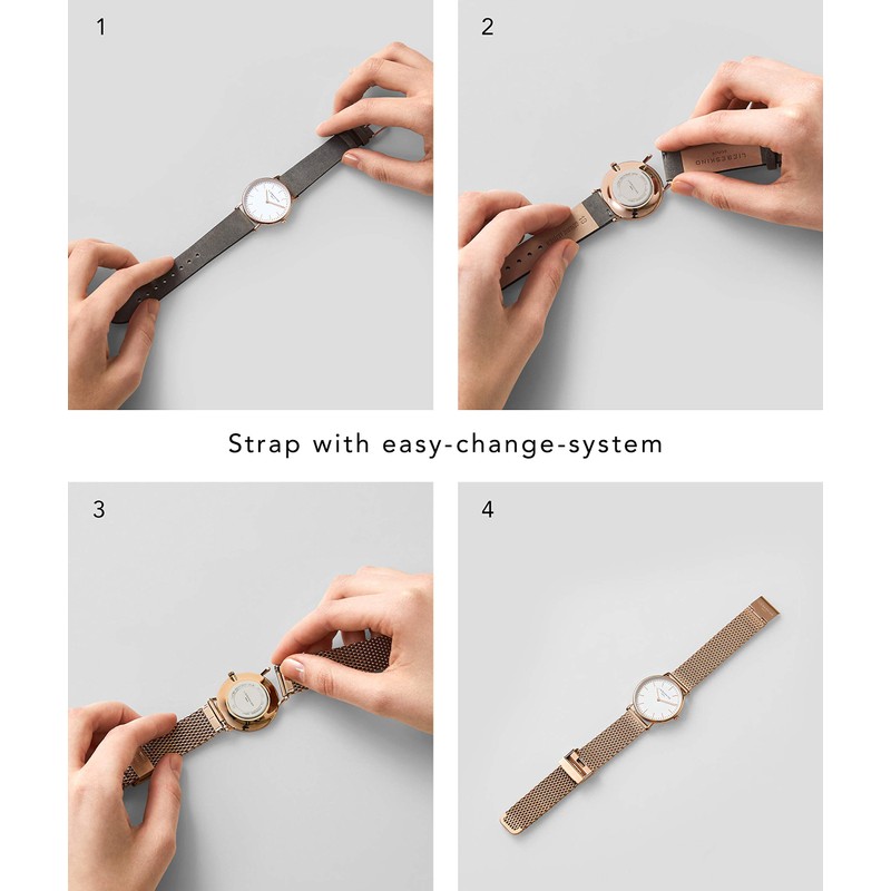 Liebeskind Damen, Uhr, Silber, 34 mm