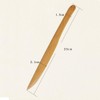 2Pcs 9.84 Inch Bamboo Envelope Opener Long Handle Desk Office