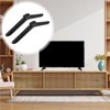 OSALADI 2PCS TV Stand Base TV Leg Stand Support Screen