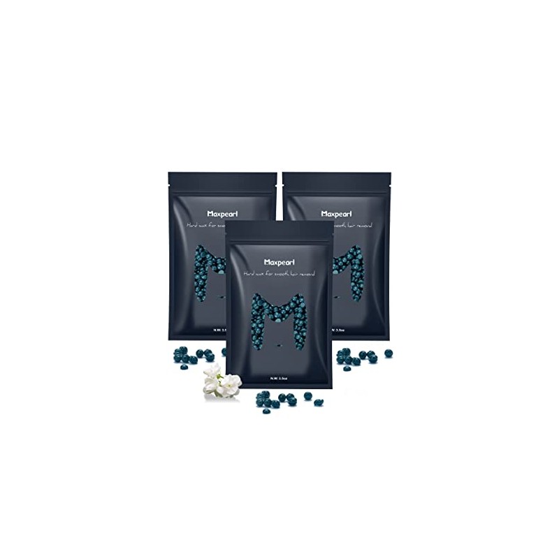 Maxpearl Hard Wax Beads, 300g Hair Removal Wax Beans for