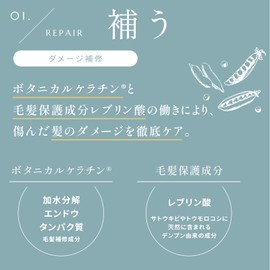 LIKOA Treatment, Moist and Chill, 16.9 fl oz (500 ml), Vegan, Halal, Hair Care, Damage Care, Moisturizing Hair