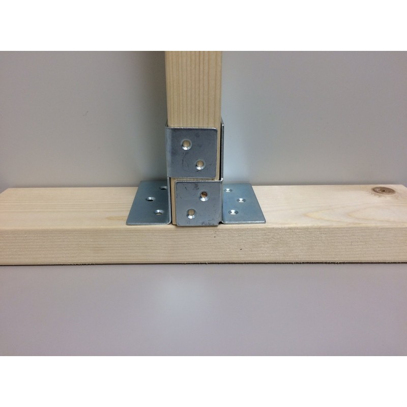 DAIDOHANT 24C-1-Y10179038 2 x 4 Support Bracket, Reinforcement Hardware, Joint