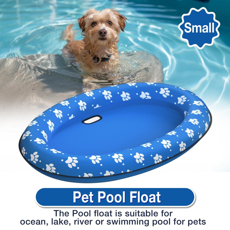 Pet Soft Dog Float Raft - Inflatable Dog Swimming Float