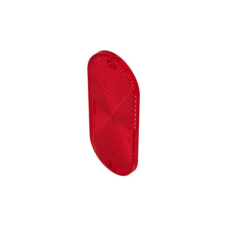 Blazer B278SRW Red Oblong Reflector-1 Pair