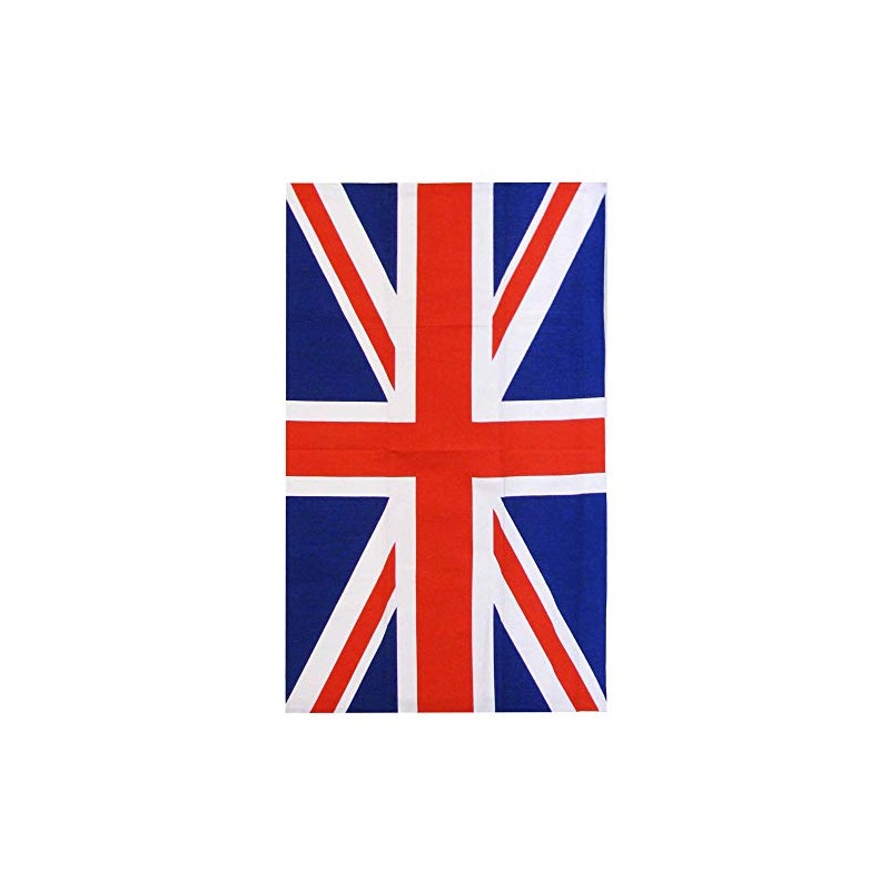 Union Jack Flag Design Cotton Kitchen Tea Towel (100% Cotton