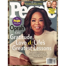 People Magazine December 25 Th 2023 Oprah Ryan O'Neal Kevin Costner Jewel