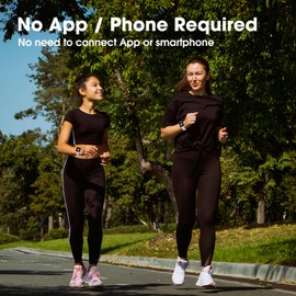 Kummel Smart Watch for Girls Boys Teens No App/Phone Required, Fitness Watches for Kids with Heart Rate, Sleep Monitor, Step Counter, Calories Tracker, Pedometer Waterproof Watch, Lightweight