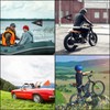 3pcs Bike Flag, Adjustable Bicycle Flag with Pole Black Spider