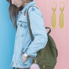 20 Pcs Metal Zipper Pull Zipper Pull Replacement Removable Metal Zipper Pull Tabs Zip Repair Kit for Jacket Luggage Backpacks Suitcases Coat