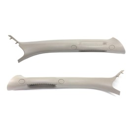 For Dodge Ram 1500/2500/3500 2002-2009 Grab Handle Driver and Passenger Side | Pair | Front | A Pillar Trim Molding | Khaki Beige | Taupe | Plastic | Replacement For 1TE75TL2AA, 1TE74TL2AA
