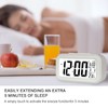 Jsdoin Digital Alarm Clock, Alarm Clock with Large LED Temperature