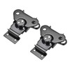 uxcell 2.24-inch Iron Spring Loaded Butterfly Twist Latch Keeper Toggle