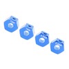 RC Wheel Hub Hex Aluminium Alloy 12mm 5.5mm 7mm Sturdy
