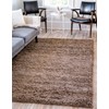 Unique Loom Solid Shag Collection Area Rug (8' x 10'