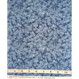 Blank Textiles Tonal Blue #2386 Blank Textiles BTY Packed Hydrangea Petals