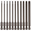 11Pcs Security Torx Bit Set Tamper Proof Torx Bits Magnetic