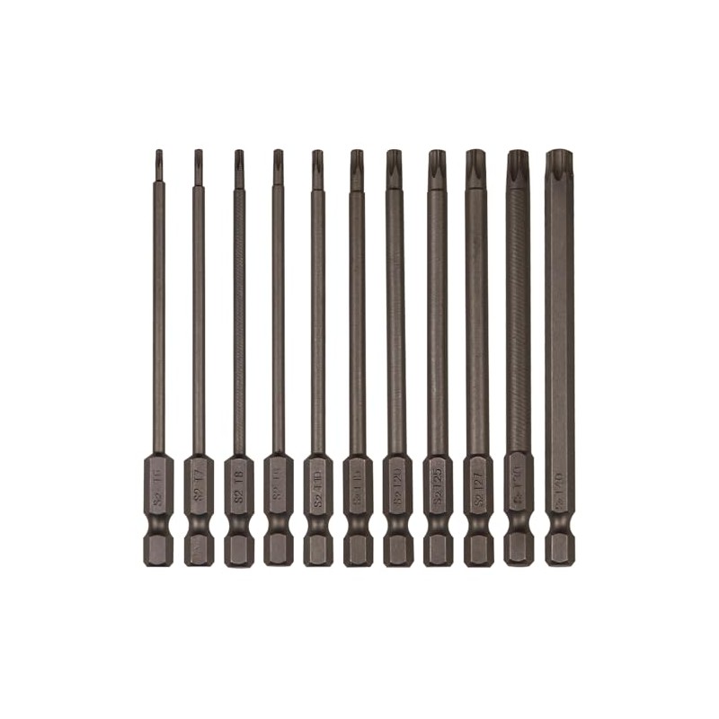 11Pcs Security Torx Bit Set Tamper Proof Torx Bits Magnetic