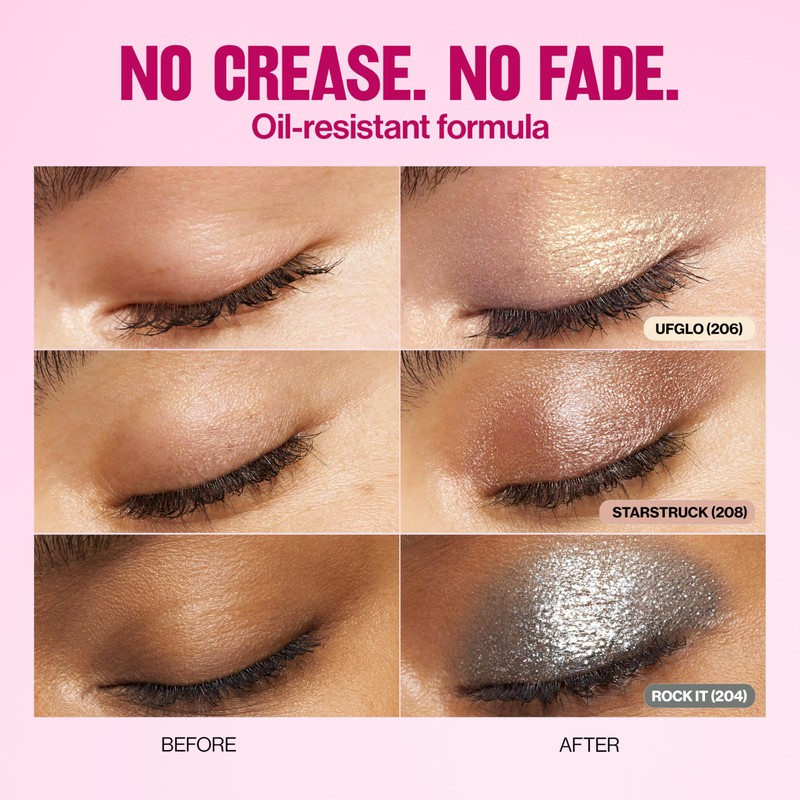 REVLON Glimmer Liquid Shadow, Smudge-Proof Shimmer Eyeshadow Makeup, Long Lasting,