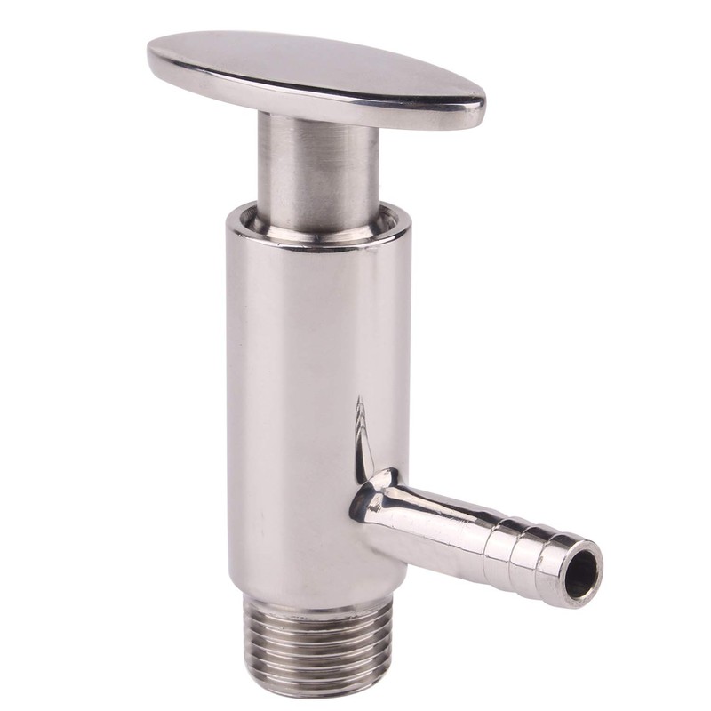 DERNORD Sample Cook Valve 0.5 Inch NPT Thread Sanitary Fitting