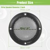 ACROPIX Universal 2" Car Speaker Grills Cover Mesh Round 2