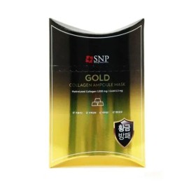 sellerhub [Half Club] SNP Gold Collagen Ampoule Mask 1BOX (10 sheets) Basic / [하프클럽]SNP 골드 콜라겐 앰플 마스크 1BOX (10장) 기본
