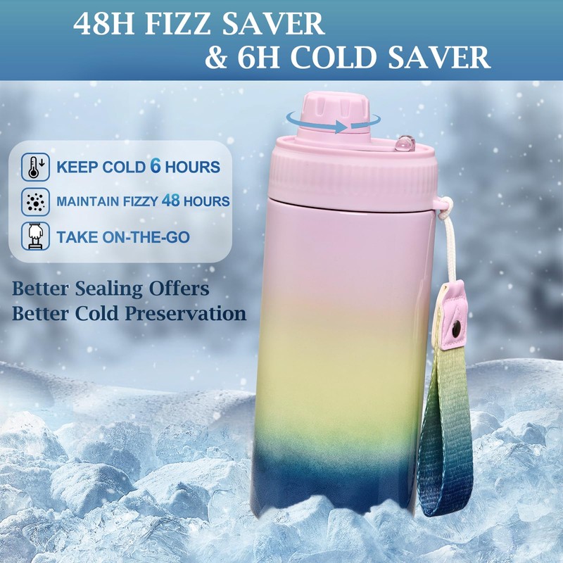 MAXSO Sealed Can Cooler Fizz Lid Can Cover for 12