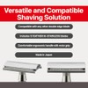 Feather All Stainless Steel Double Edge Shaving Razor