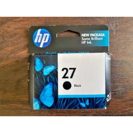 HP New Original HP 27 Black Ink Cartridge HP DeskJet 3847 3845 3420 3520 Expired