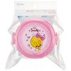 Skater ONWR1AG-A Anti-Bacterial Lunch Box, 2-Tier, Round, 16.9 fl oz