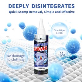 Heat Transfer Vinyl Remover for Fabrics, Rapid Remover Adhesive Remover, Powerful Residue Remover-125 ML