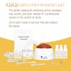 GiGi Mini Pro Waxing Kit for Women, Hair Removal Wax