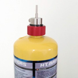 WSDMAVIS 1 Pcs Gas Refill Adapter Propane Filling Adapter Outdoor Camping Hiking Inflate Propane Canisters Connectors for Green Gas Tank with Silicone Oil Port