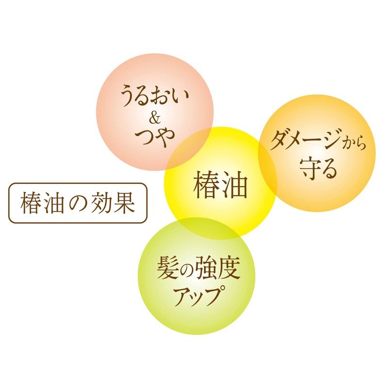 Oshima Tsubaki Hair Cream, Smooth, 5.6 oz (160 g), For