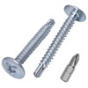 SKIR'CO (Pack of 250) Zinc Plated Self Drilling Screws 4.2