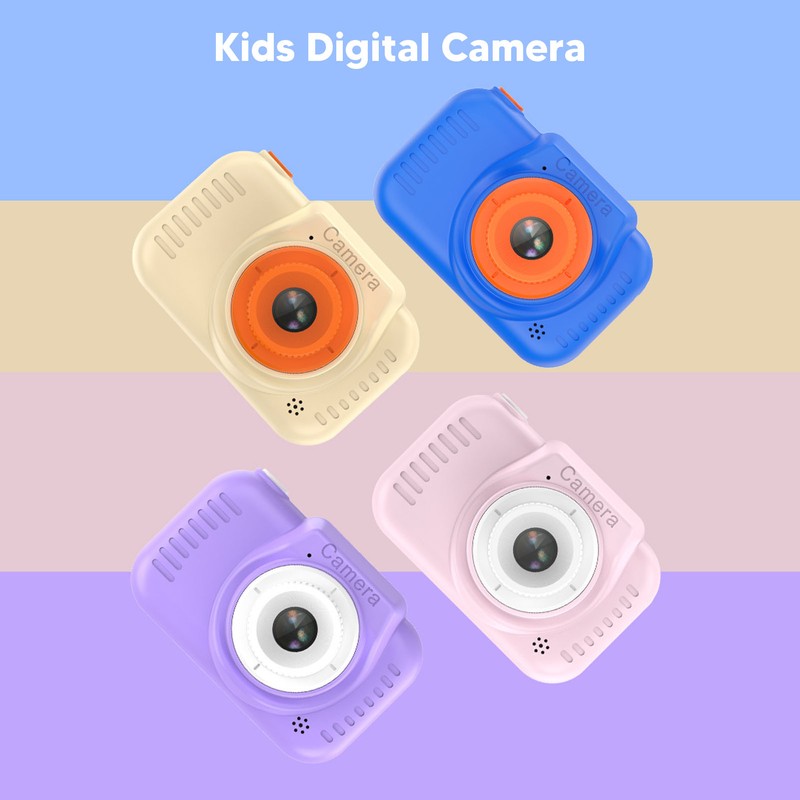 Kids Digital Camera with 32G Card High Definition Dual Lens