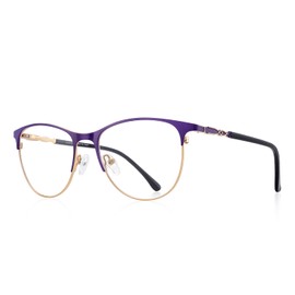 OLIEYE Cat Eye Reading Glasses For Women Retro Design Reader Computer Glasses with Spring Hinges