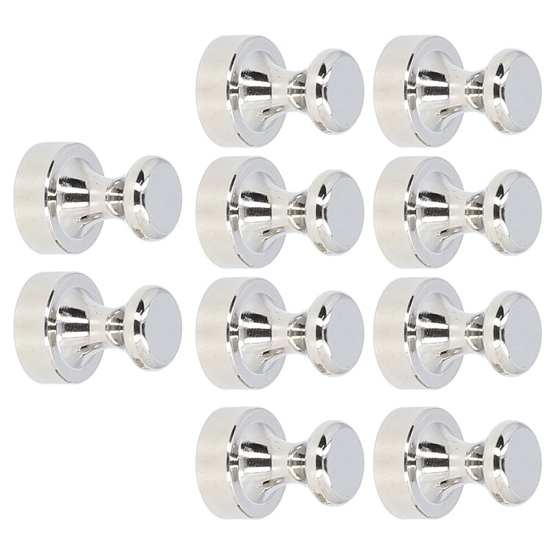 10PCS Magnetic Push Pins Multifunctional Strong Magnet Metal Thumbtacks for