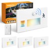 Stair Lights Motion Sensor Indoor Outdoor, 5CCT Dimmable LED Step