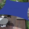 HEYOMART Awning sun protection including mounting ropes, PES polyester, waterproof,