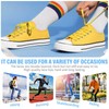DELELE Solid Flat Shoe Laces: Hollow Thick Shoelaces for Sneakers