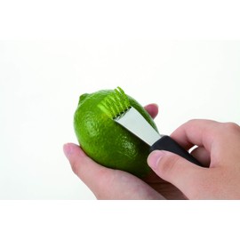 Endoshoji TKG BKTJ401 Professional Kitchen Tool, Lemon Zester with Polypropylene Handle, Metal Part Stainless Steel