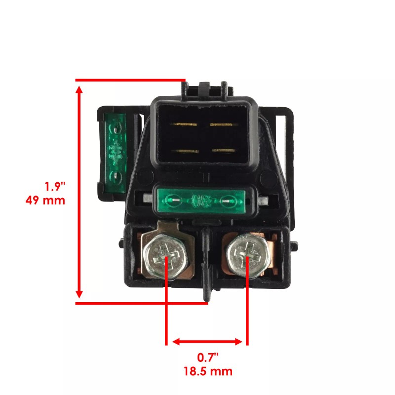 Caltric Starter & Relay Solenoid for Suzuki LT-A400 LTA400F Eiger