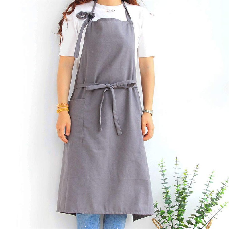 X-Labor Apron Cotton Linen Women Kitchen Apron Bib Apron Cooking