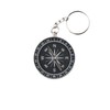 Legami - Compass Keyring Diameter 4.4 cm Aluminium with Magnet