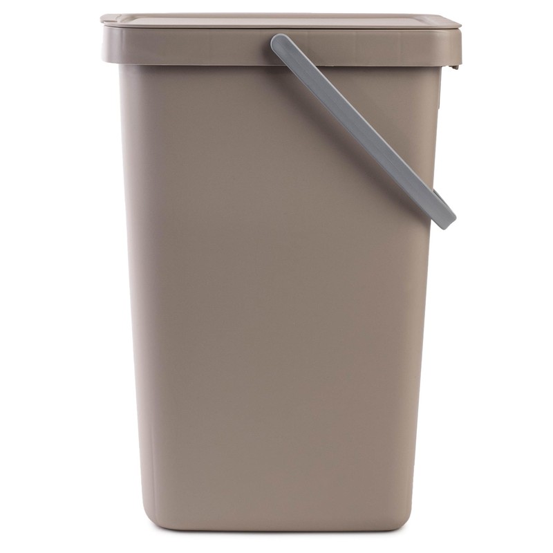 KADAX Waste Bin with Lid and Handle, Plastic Waste Bin,