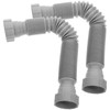 TEHAUX - Manguera flexible expandible de 2 piezas, tubo de